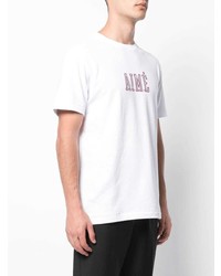 Мужская белая футболка с круглым вырезом с принтом от Aimé Leon Dore
