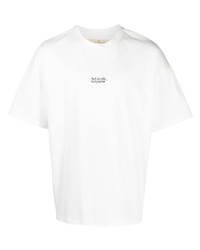 Мужская белая футболка с круглым вырезом с принтом от UNTITLED ARTWORKS