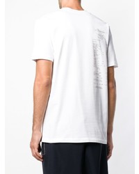 Мужская белая футболка с круглым вырезом с принтом от 3.1 Phillip Lim