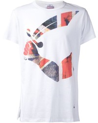 Женская белая футболка с круглым вырезом с принтом от Vivienne Westwood