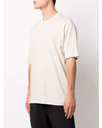 Мужская белая футболка с круглым вырезом от Song For The Mute