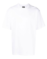Мужская белая футболка с круглым вырезом от 44 label group
