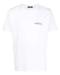 Мужская белая футболка с круглым вырезом от 7 For All Mankind