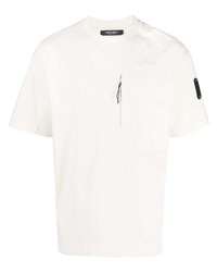 Мужская белая футболка с круглым вырезом от A-Cold-Wall*