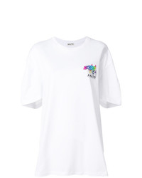 Женская белая футболка с круглым вырезом от Aalto