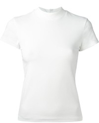Женская белая футболка с круглым вырезом от Acne Studios