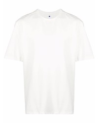 Мужская белая футболка с круглым вырезом от Ader Error