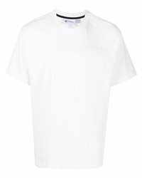 Мужская белая футболка с круглым вырезом от Adidas By Pharrell Williams