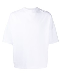 Мужская белая футболка с круглым вырезом от Alchemy