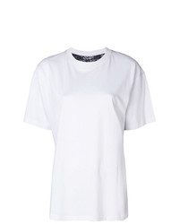 Женская белая футболка с круглым вырезом от Almaz