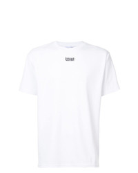 Мужская белая футболка с круглым вырезом от Alyx