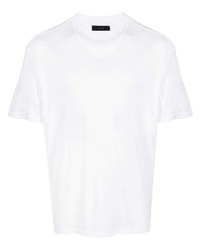Мужская белая футболка с круглым вырезом от Amiri