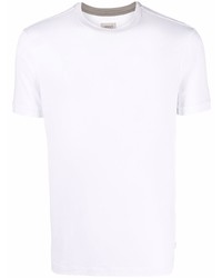 Мужская белая футболка с круглым вырезом от Armani Collezioni