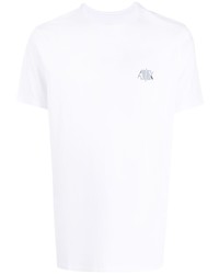 Мужская белая футболка с круглым вырезом от Armani Exchange