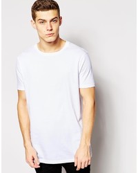 Мужская белая футболка с круглым вырезом от Asos