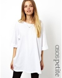 Женская белая футболка с круглым вырезом от Asos