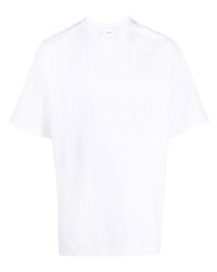 Мужская белая футболка с круглым вырезом от Axel Arigato