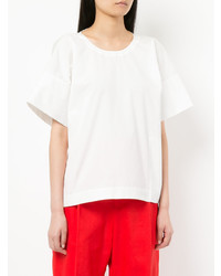 Женская белая футболка с круглым вырезом от Sofie D'hoore