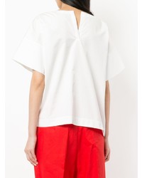 Женская белая футболка с круглым вырезом от Sofie D'hoore