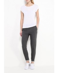 Женская белая футболка с круглым вырезом от Baon