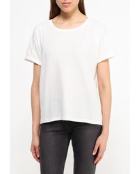 Женская белая футболка с круглым вырезом от Baon