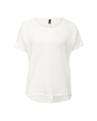 Женская белая футболка с круглым вырезом от Baon