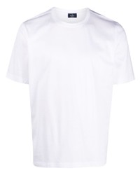 Мужская белая футболка с круглым вырезом от Barba