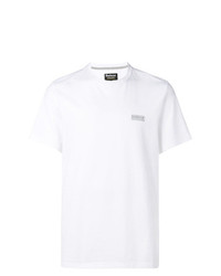 Мужская белая футболка с круглым вырезом от Barbour