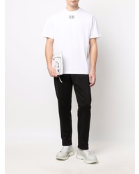 Мужская белая футболка с круглым вырезом от VTMNTS