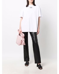 Мужская белая футболка с круглым вырезом от VTMNTS