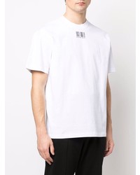 Мужская белая футболка с круглым вырезом от VTMNTS