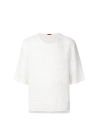 Мужская белая футболка с круглым вырезом от Barena