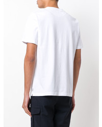 Мужская белая футболка с круглым вырезом от Eleventy