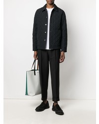 Мужская белая футболка с круглым вырезом от Theory