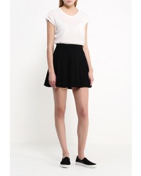 Женская белая футболка с круглым вырезом от Befree