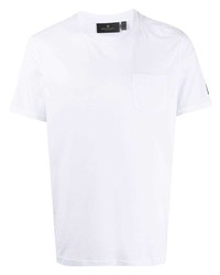 Мужская белая футболка с круглым вырезом от Belstaff