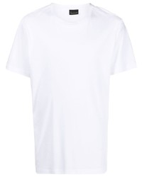Мужская белая футболка с круглым вырезом от Billionaire