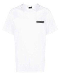 Мужская белая футболка с круглым вырезом от Billionaire