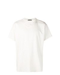 Мужская белая футболка с круглым вырезом от Billy Los Angeles