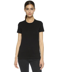 Женская белая футболка с круглым вырезом от Acne Studios