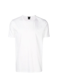 Мужская белая футболка с круглым вырезом от BOSS HUGO BOSS