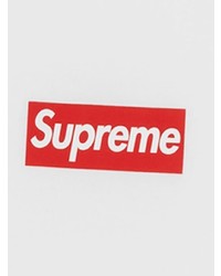 Мужская белая футболка с круглым вырезом от Supreme