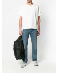 Мужская белая футболка с круглым вырезом от Our Legacy