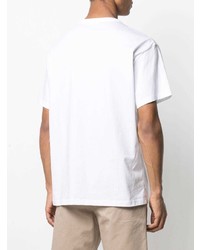 Мужская белая футболка с круглым вырезом от Filippa K