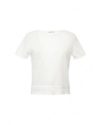 Женская белая футболка с круглым вырезом от Brave Soul