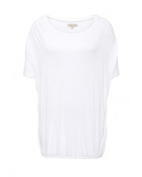 Женская белая футболка с круглым вырезом от Bruebeck