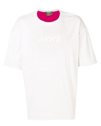 Мужская белая футболка с круглым вырезом от Calvin Klein 205W39nyc