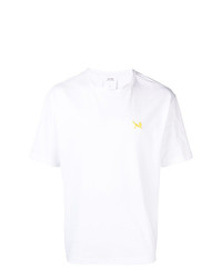 Мужская белая футболка с круглым вырезом от Calvin Klein Jeans Est. 1978