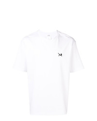 Мужская белая футболка с круглым вырезом от Calvin Klein Jeans Est. 1978