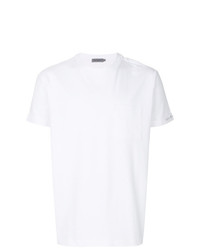 Мужская белая футболка с круглым вырезом от Calvin Klein Jeans